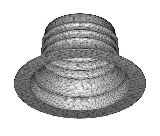 Classic Summer Hat 3D print model_4