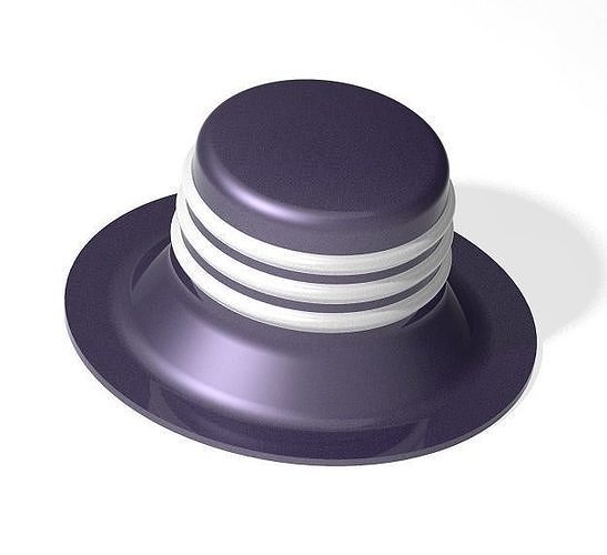 Classic Summer Hat 3D print model