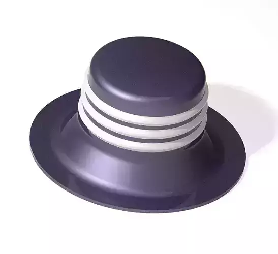 Classic Summer Hat 3D print model