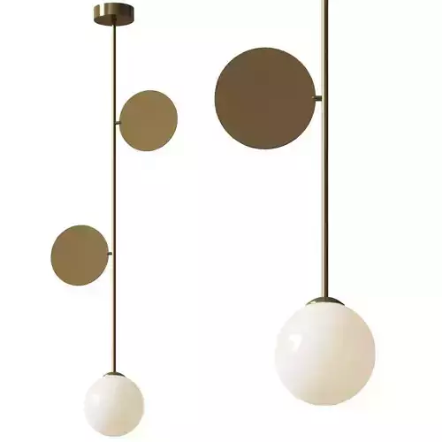 Plates Pendant by Atelier Areti