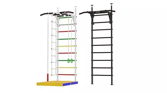 Swedish Wall BLENDER 3D Model Cycles