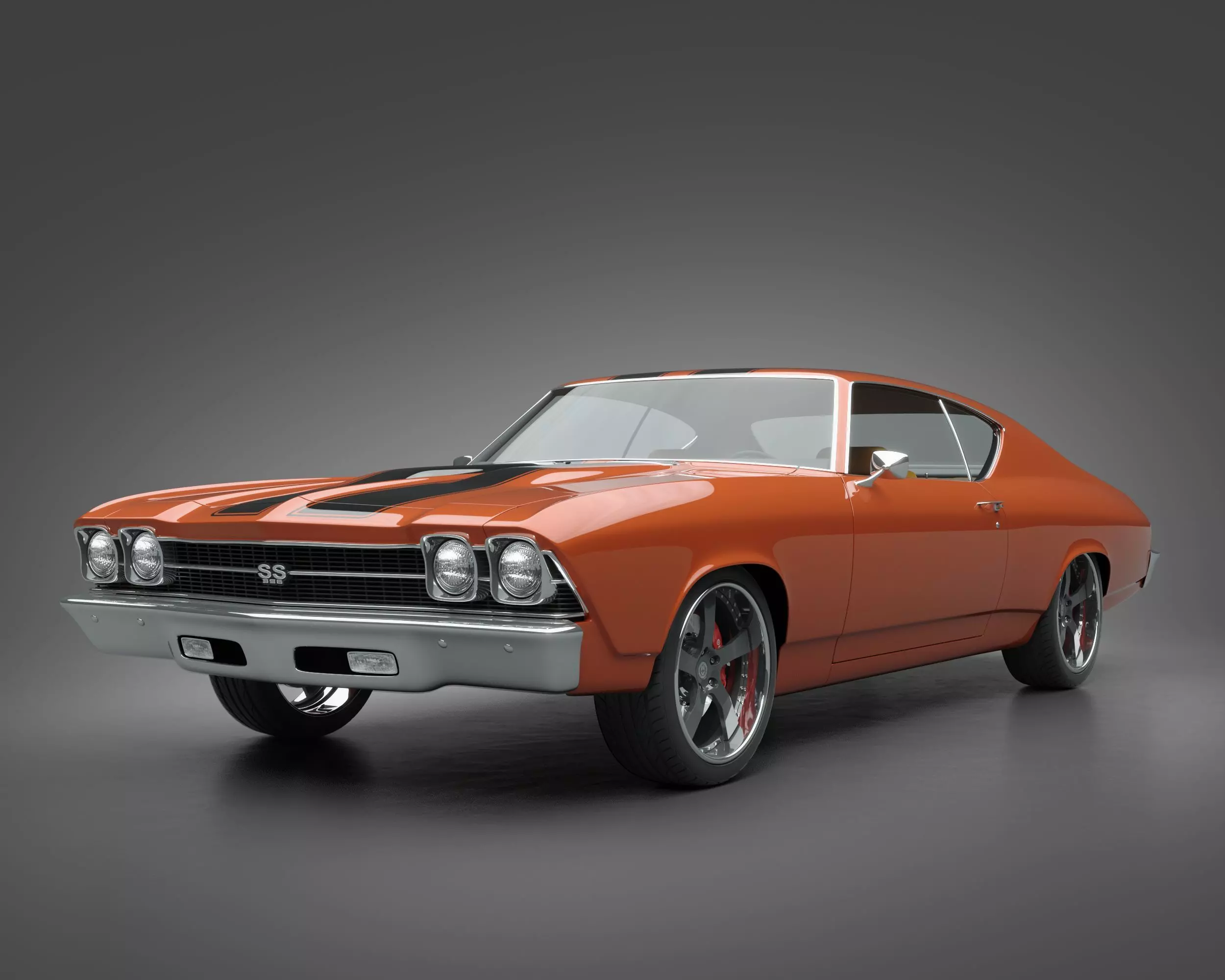 1969 Chevrolet Chevelle SS 3D model_0