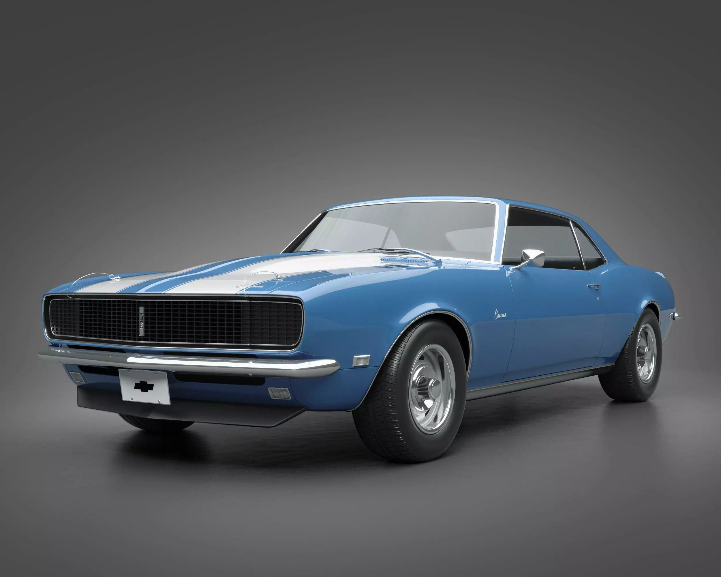 1968 Chevrolet Camaro RS 3D model_0