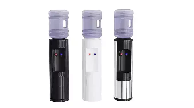 Water Coller BLENDER 3D Model Cycles