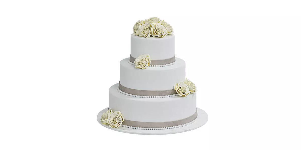 Wedding Cake BLENDER 3D Model Cycles 3D model_0