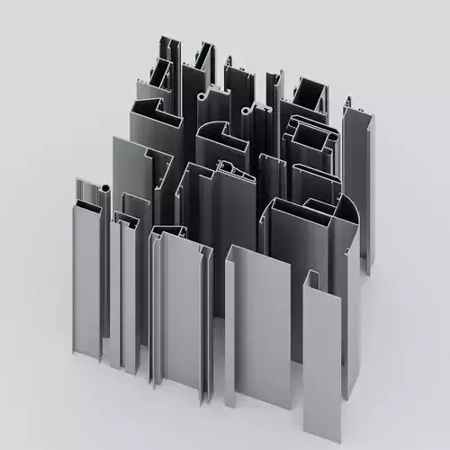 Collection of Aluminium Profiles for Doors