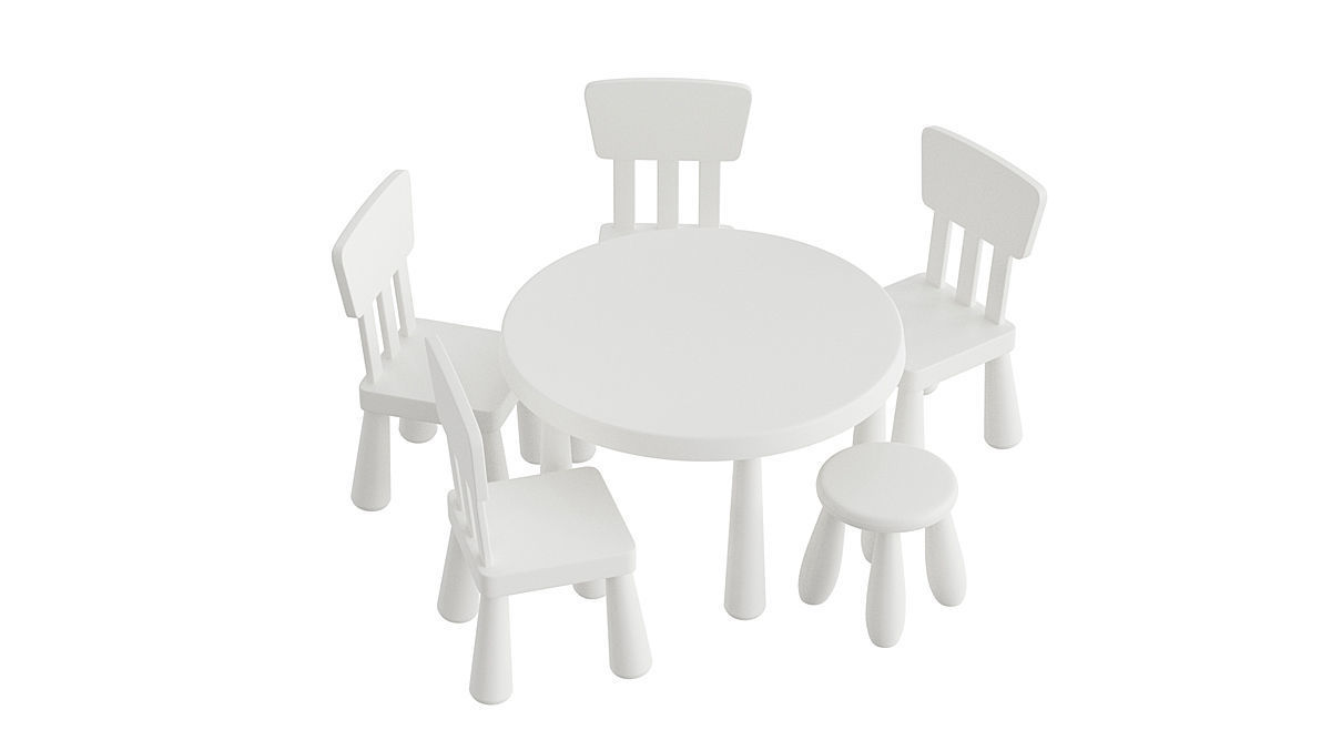 Ikea Mammut BLENDER 3D Model Cycles 3D model_5