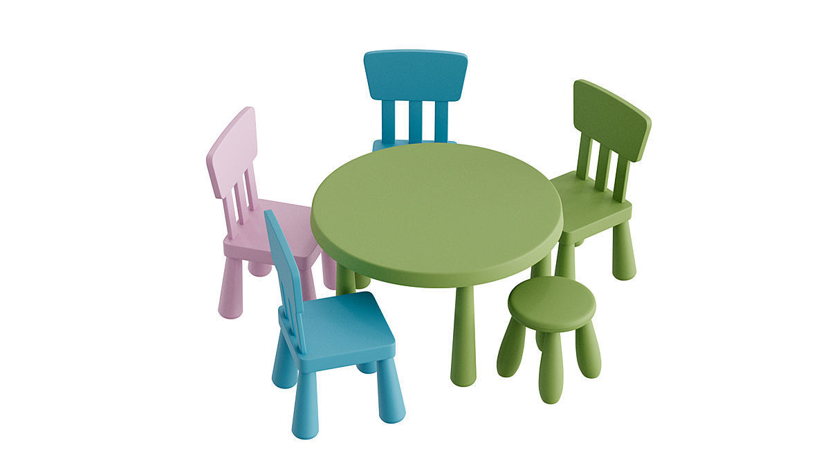 Ikea Mammut BLENDER 3D Model Cycles 3D model_7