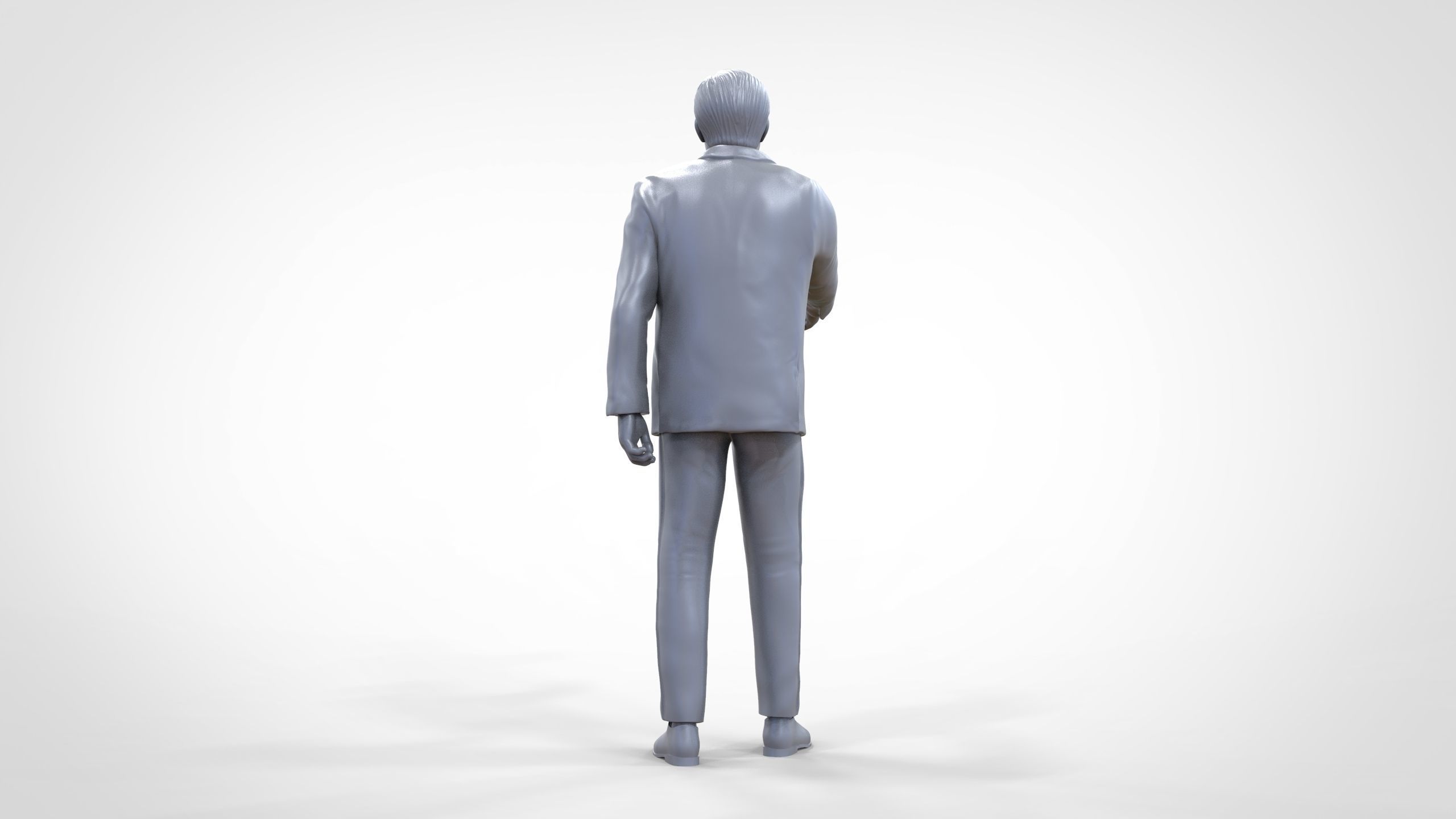 N1 Deal Person with suit 3D print model_23