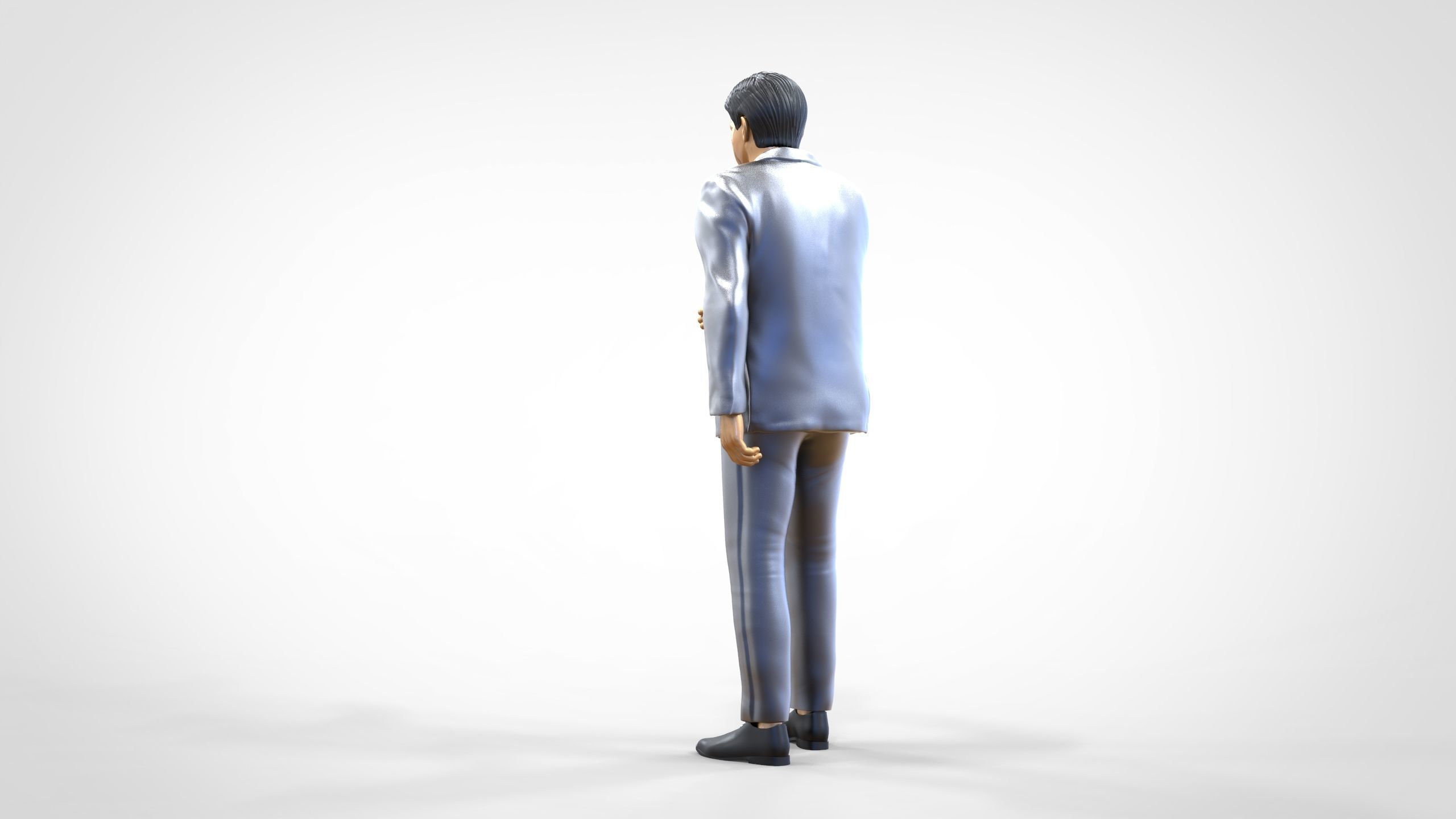N1 Deal Person with suit 3D print model_7