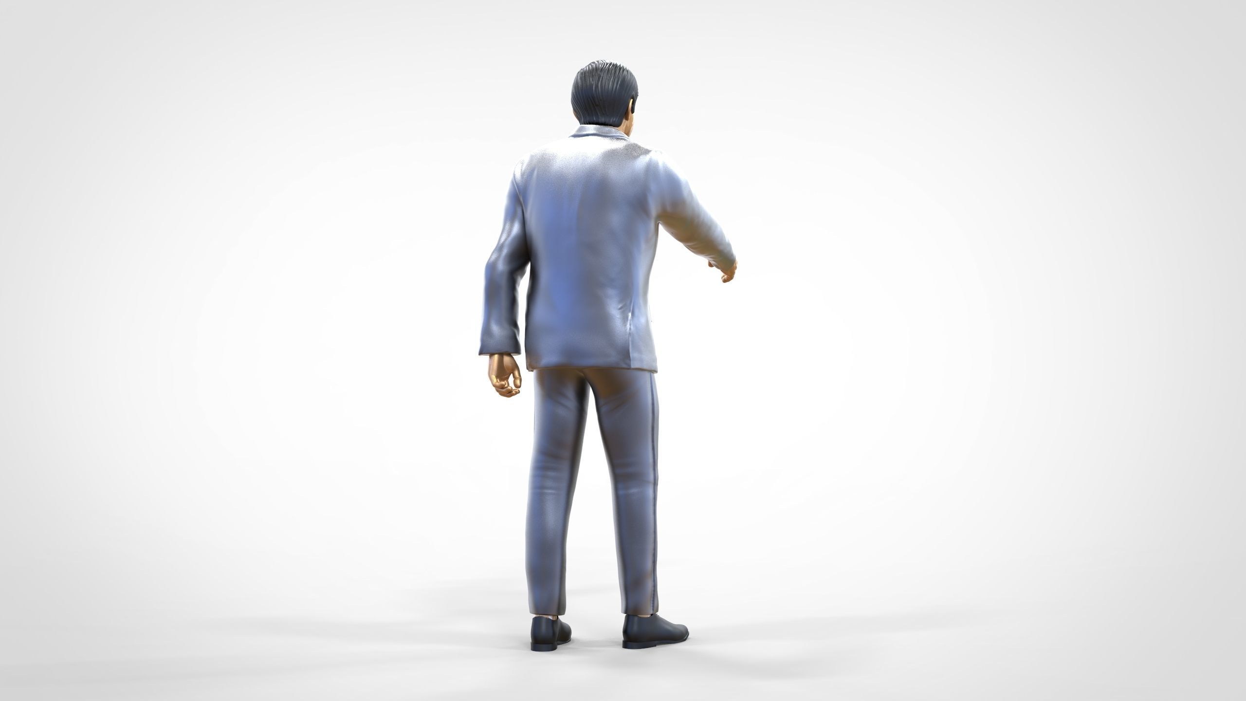 N1 Deal Person with suit 3D print model_5