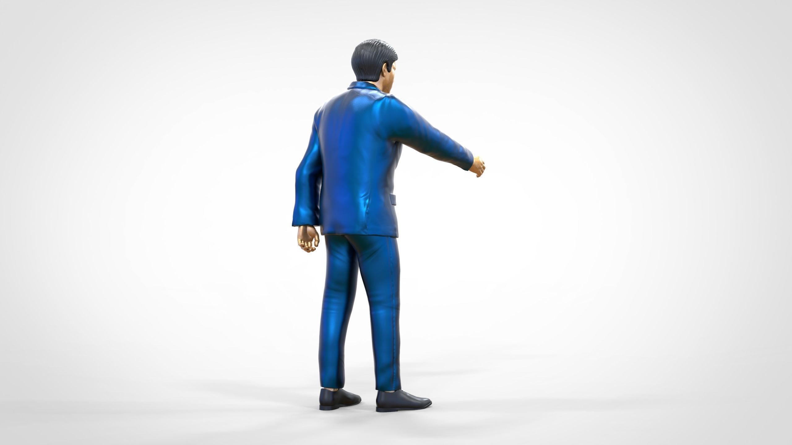 N1 Deal Person with suit 3D print model_29