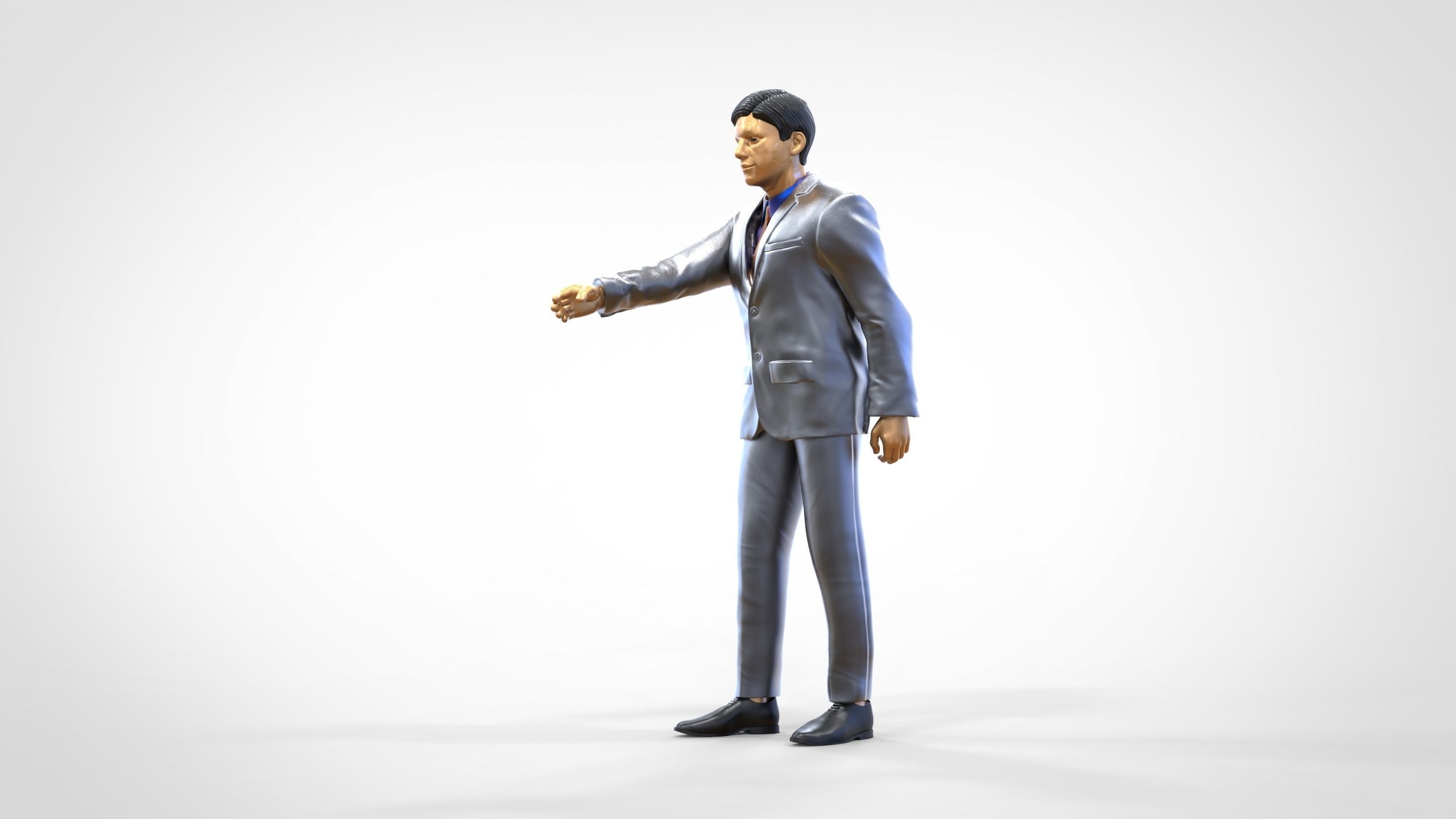 N1 Deal Person with suit 3D print model_12