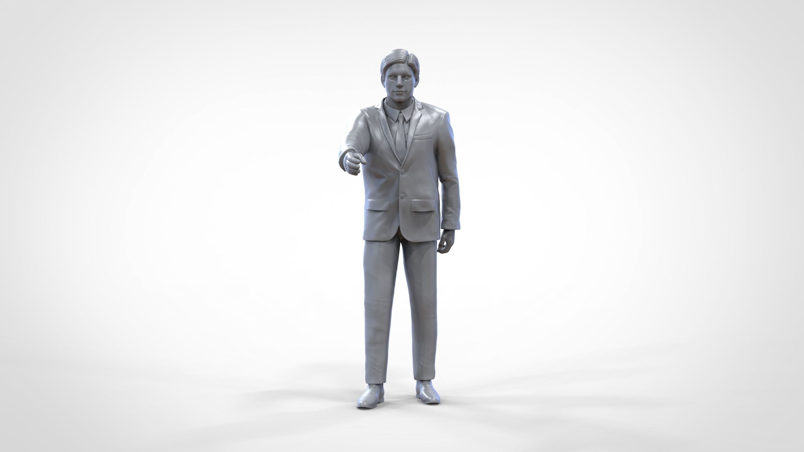 N1 Deal Person with suit 3D print model_28