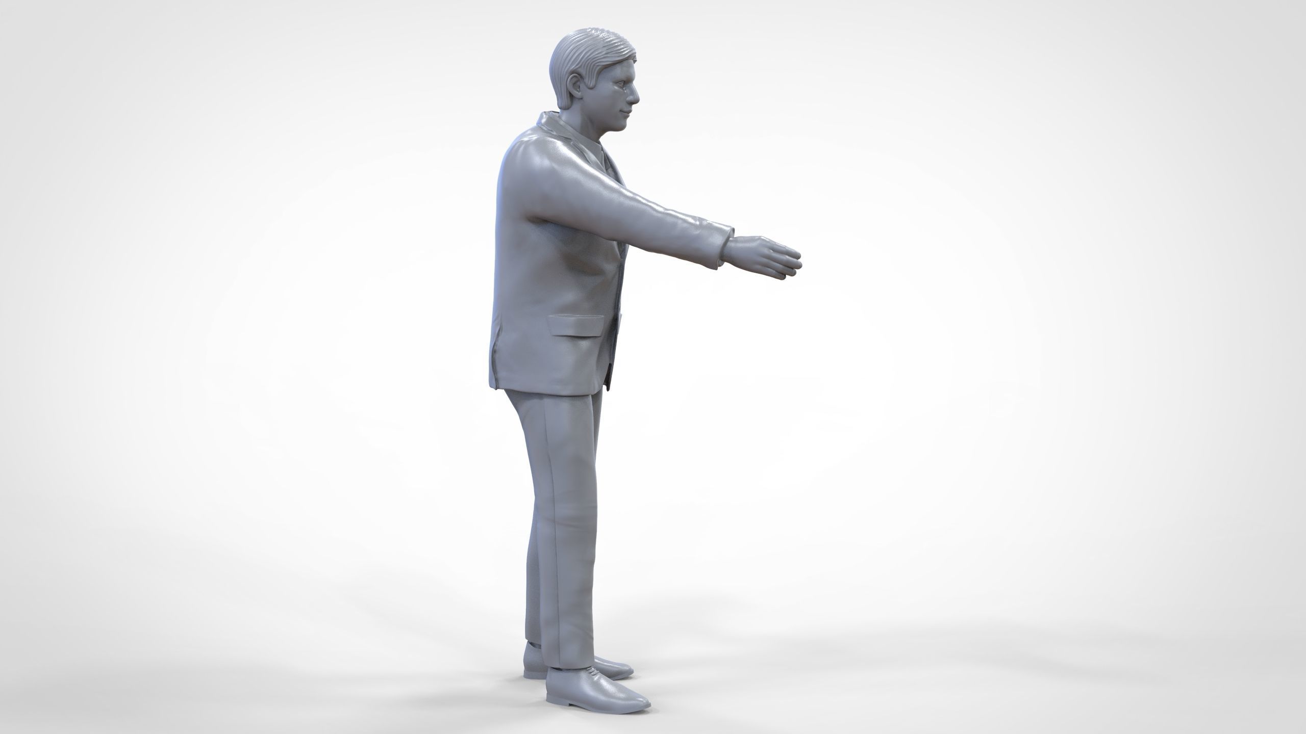N1 Deal Person with suit 3D print model_19