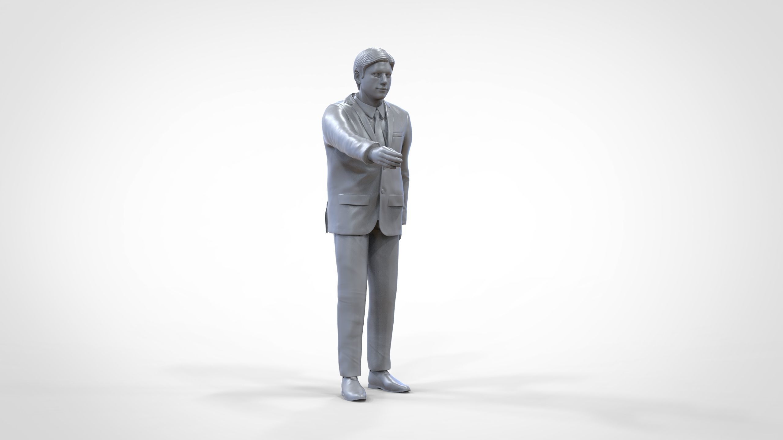 N1 Deal Person with suit 3D print model_27
