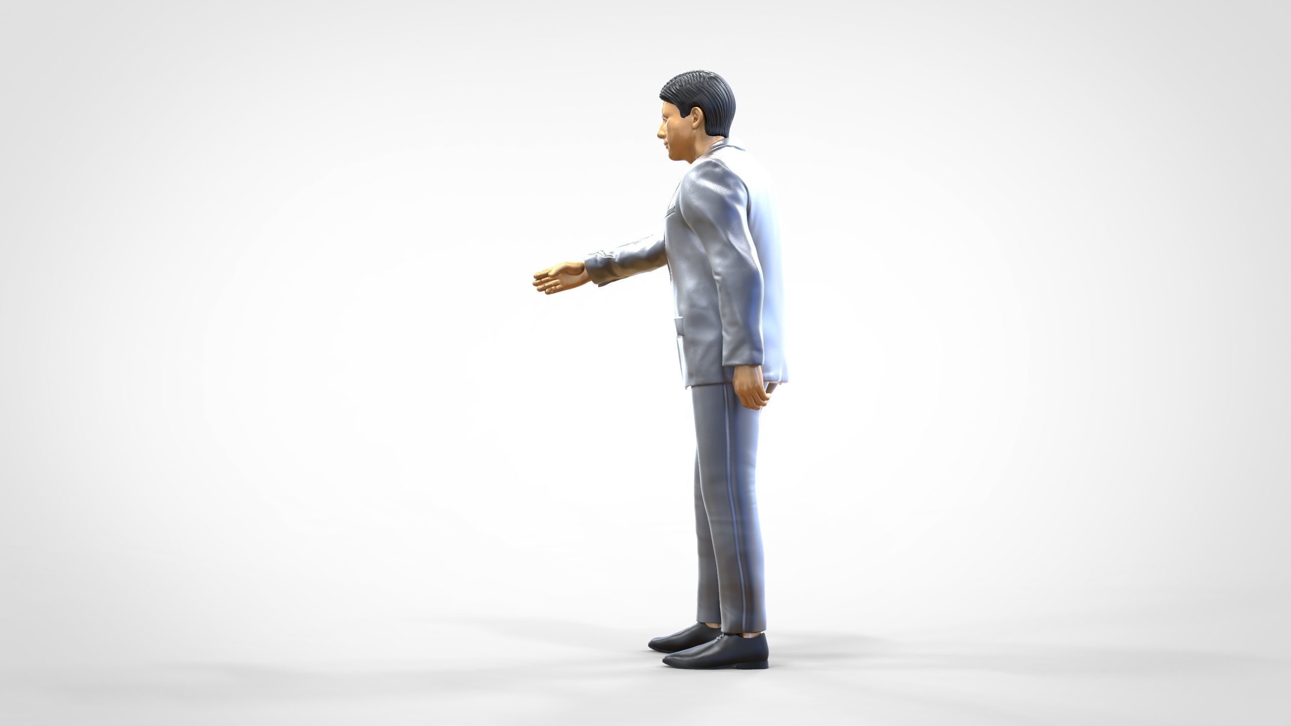 N1 Deal Person with suit 3D print model_8