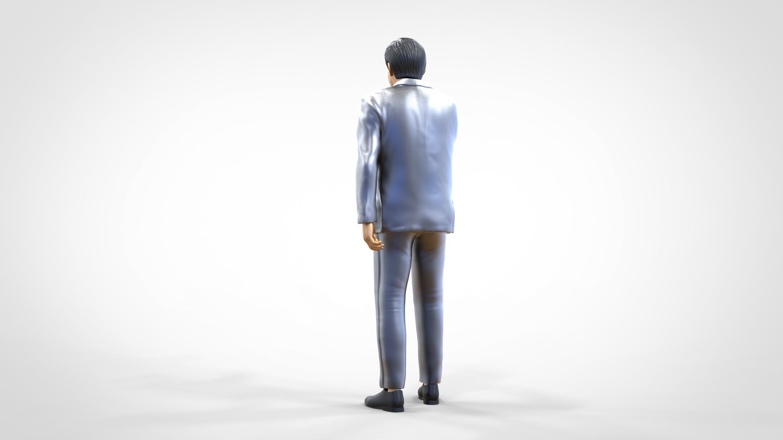 N1 Deal Person with suit 3D print model_6