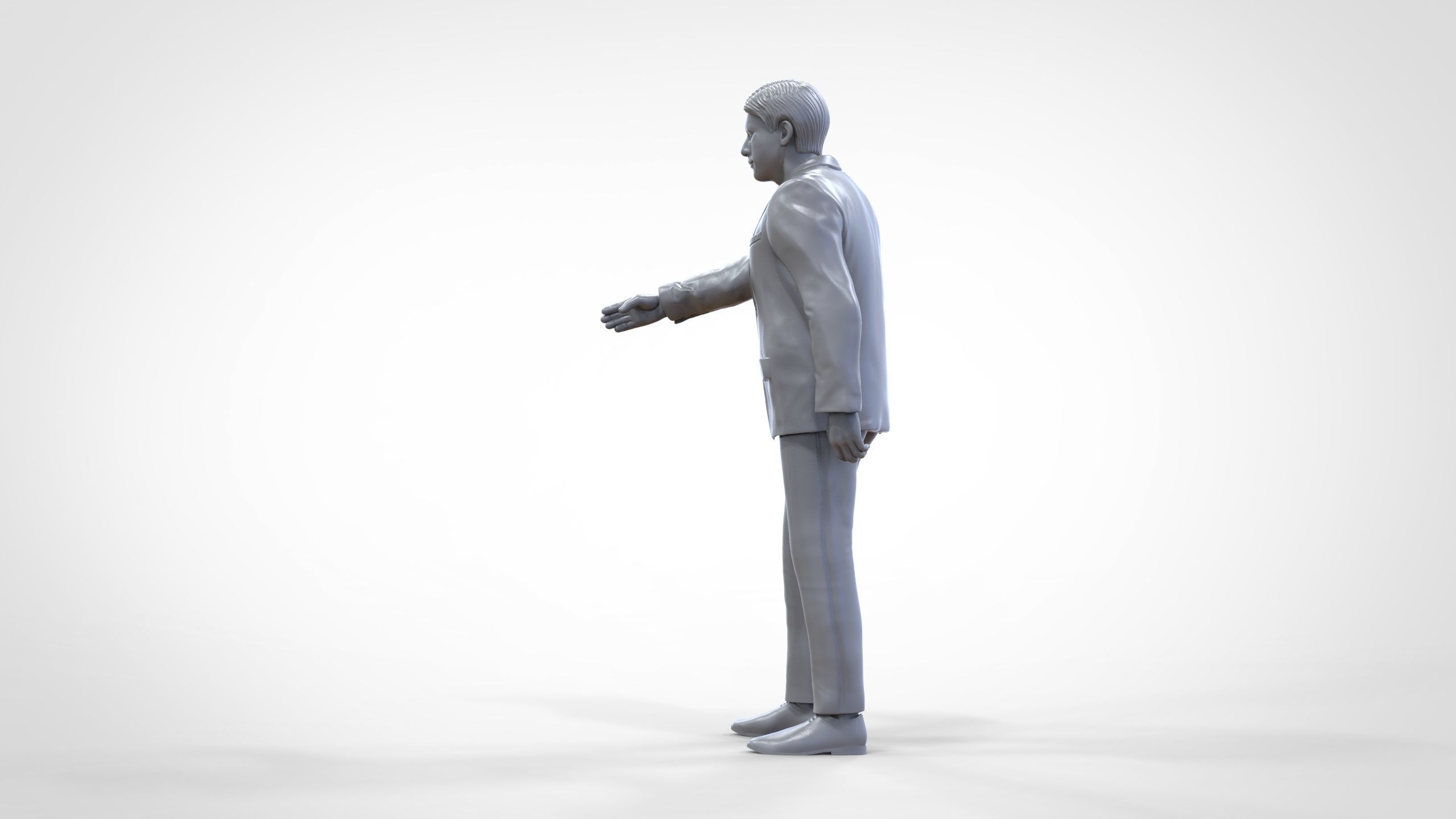 N1 Deal Person with suit 3D print model_24