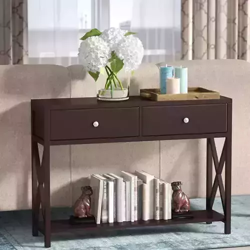 Morrisville Wood Console Table