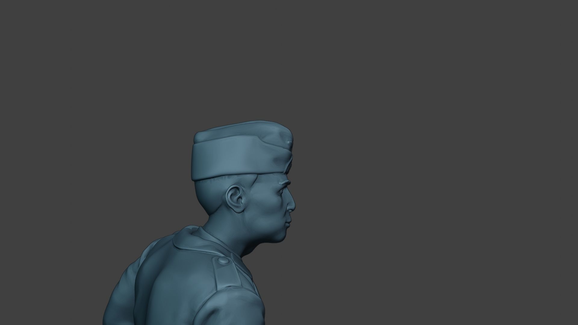 German Tank Crew unit ww2 Sit2 GTC1 3D print model_20