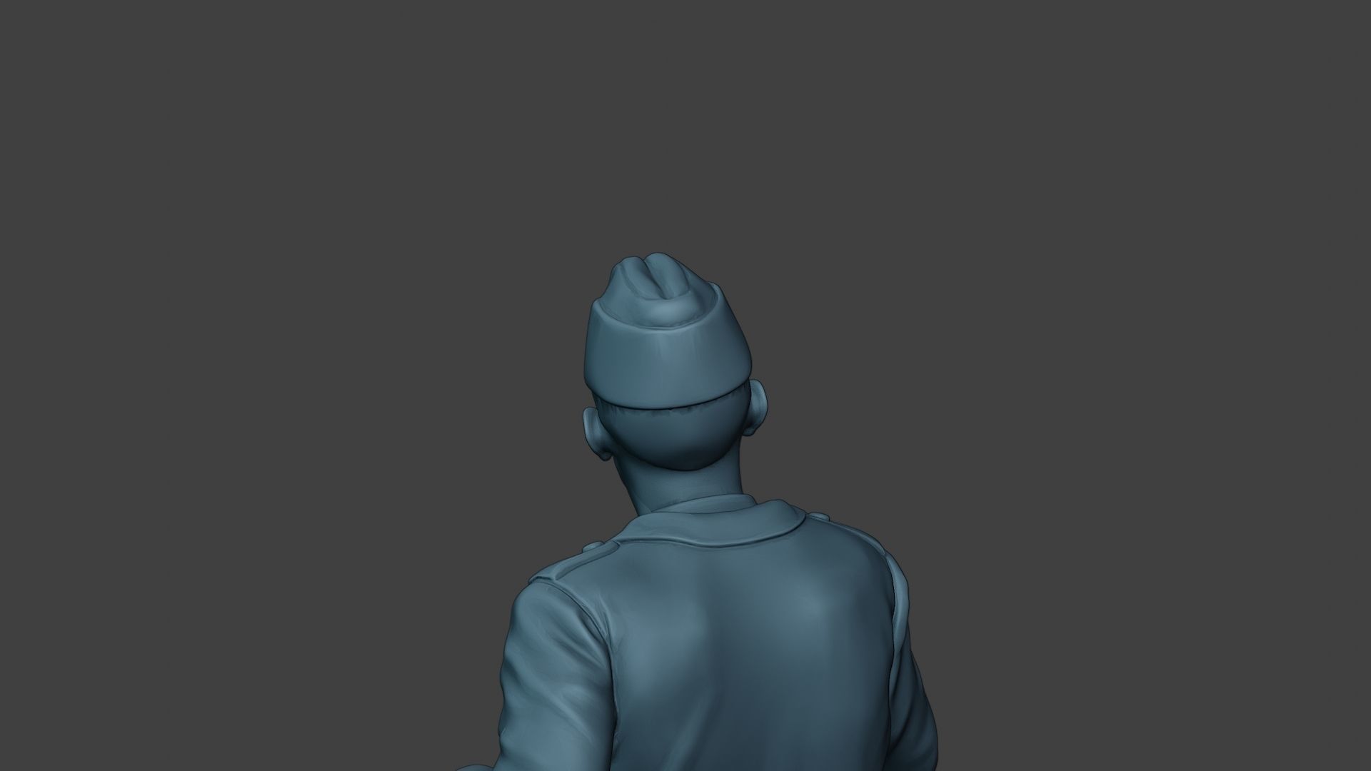 German Tank Crew unit ww2 Sit2 GTC1 3D print model_21