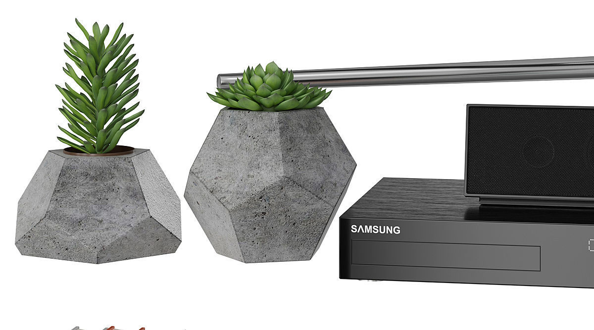 Living Room Modern BLENDER 3D Model Cycles 3D model_4