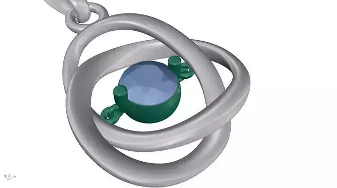 Pendant PN 57 3D print model