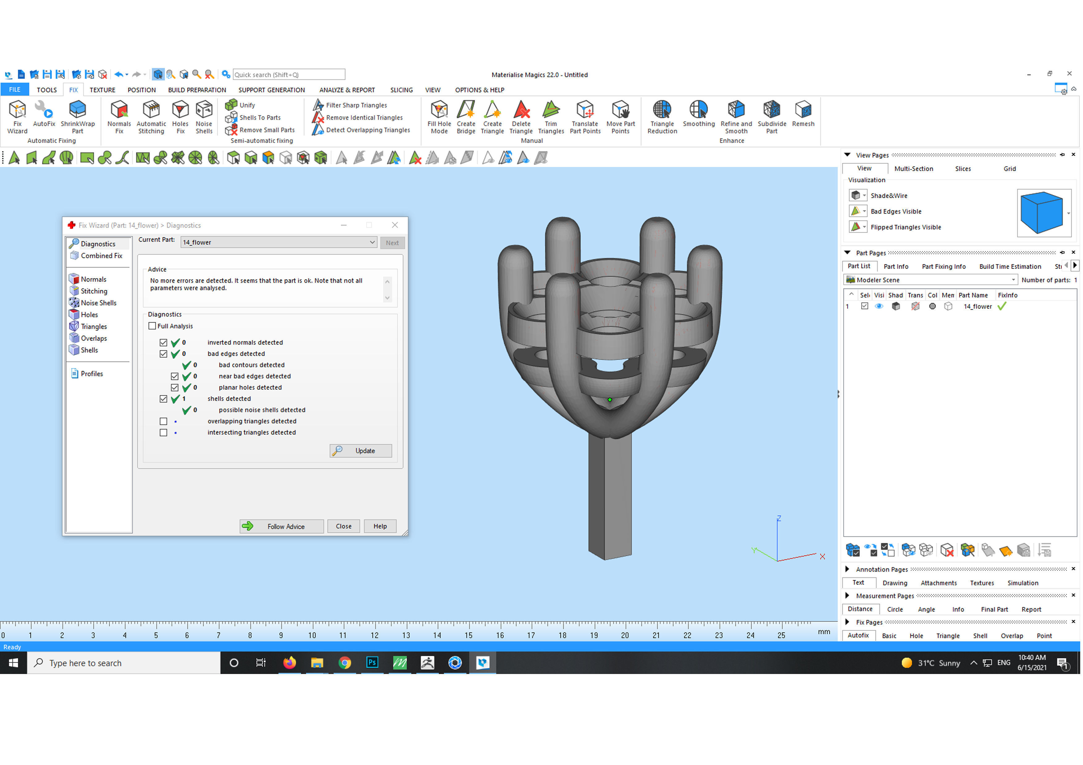 wedding rings 3D print model_12