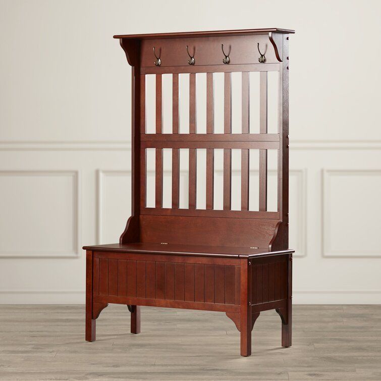 Cristiano Hall Tree with Bench 3D model_8