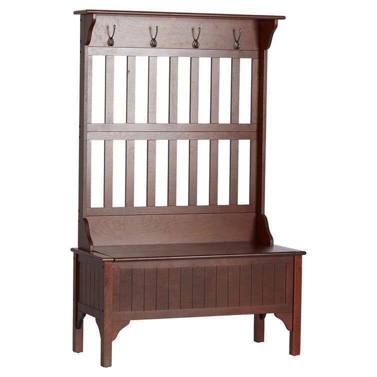 Cristiano Hall Tree with Bench 3D model_2