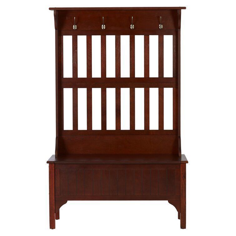 Cristiano Hall Tree with Bench 3D model_1