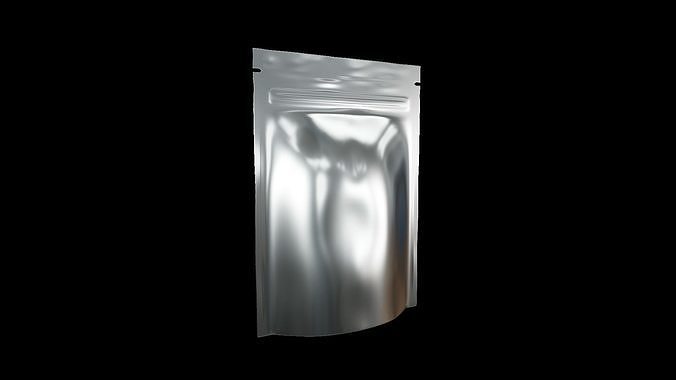 Doypack Pouch Mock Up - Tutorial Included  3D model 2