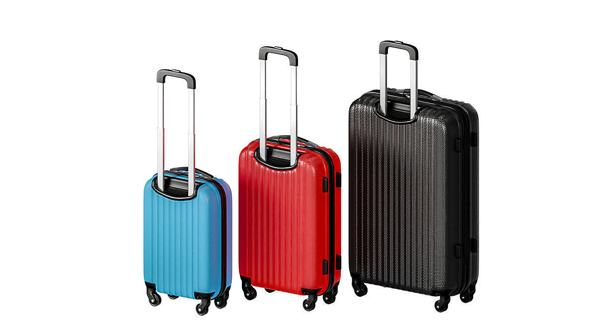 Suitcase BLENDER 3D Model Cycles 3D model_3