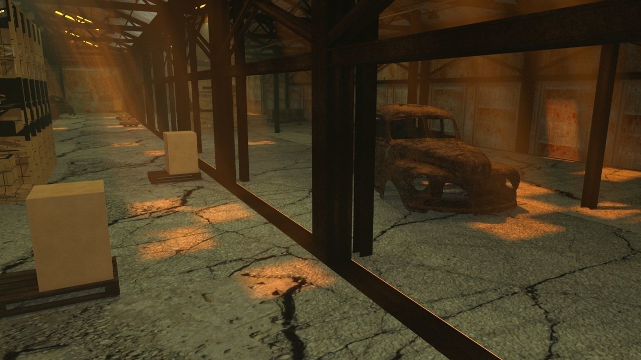 Abandoned Factory 3D model_6