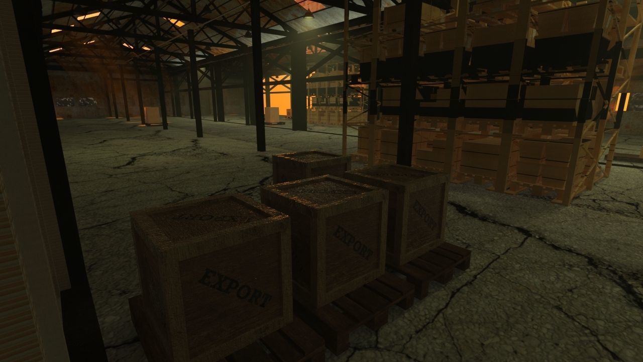 Abandoned Factory 3D model_4