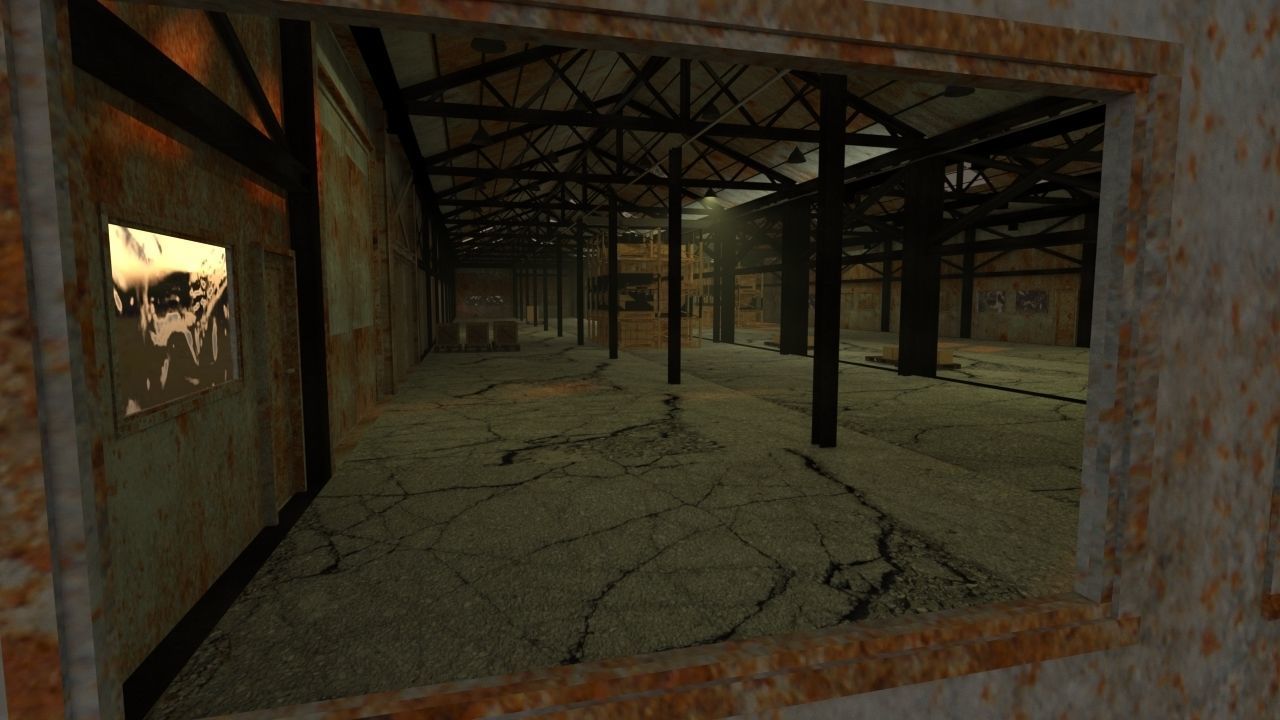 Abandoned Factory 3D model_3