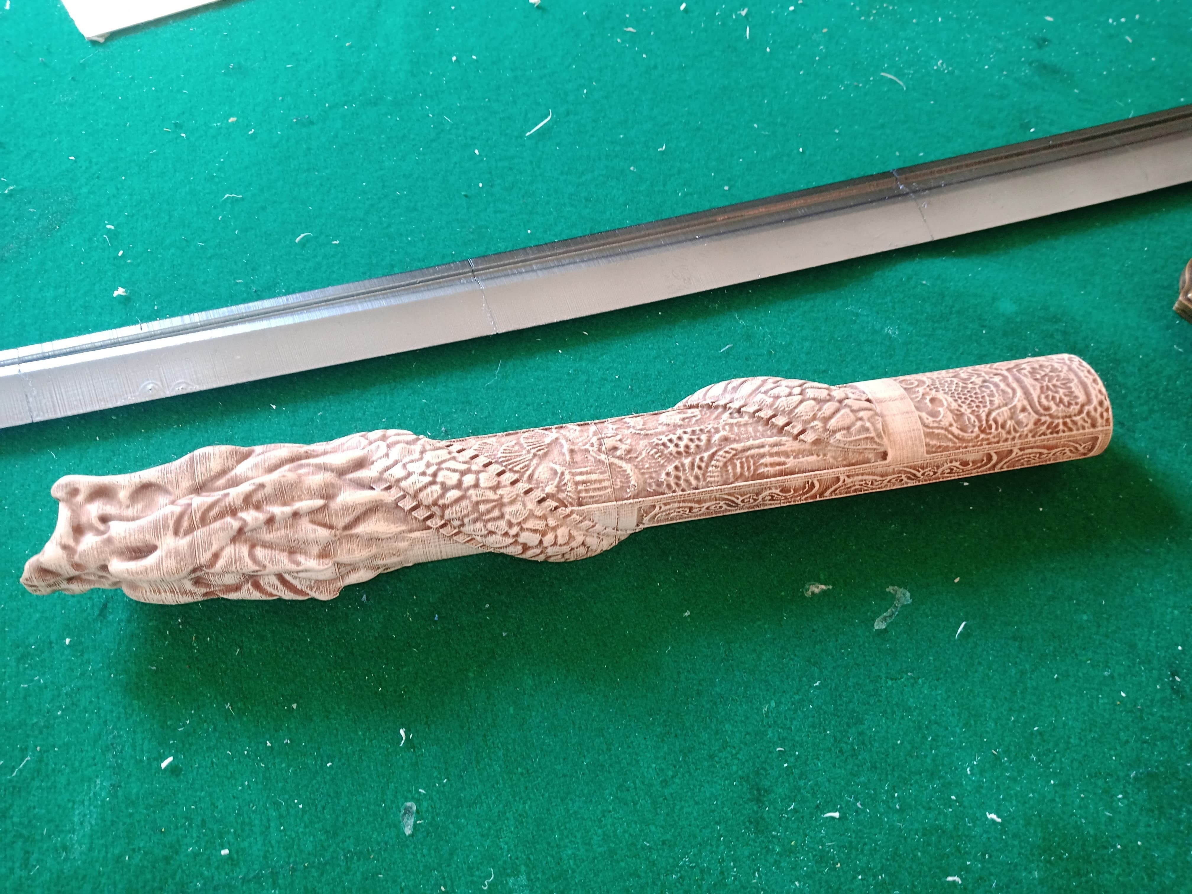Highlander Katana 3D print model_2