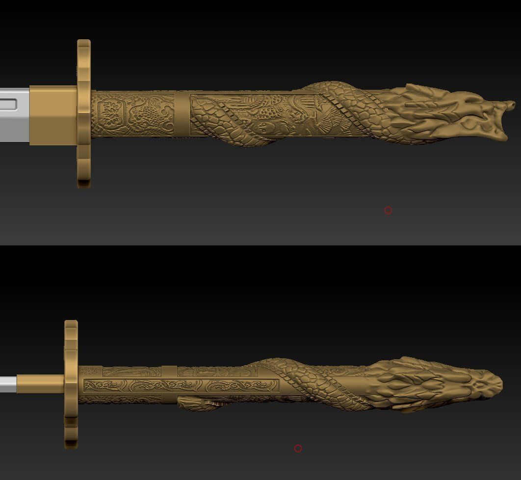 Highlander Katana 3D print model_1
