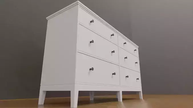 IKEA IDANAS chest of drawers