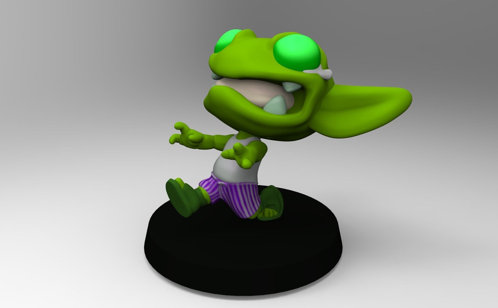 Chibi goblin horde 3D print model_3