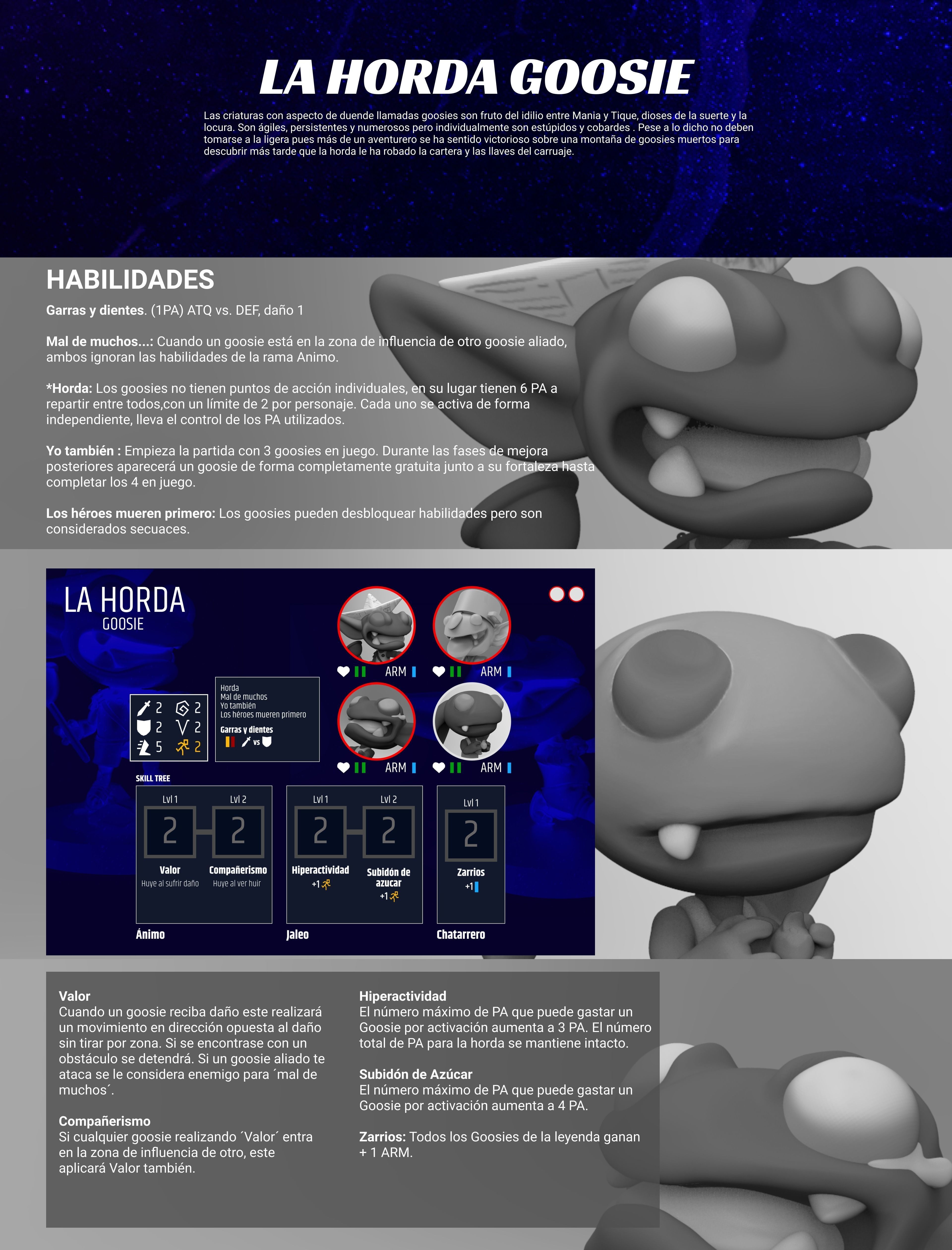 Chibi goblin horde 3D print model_6