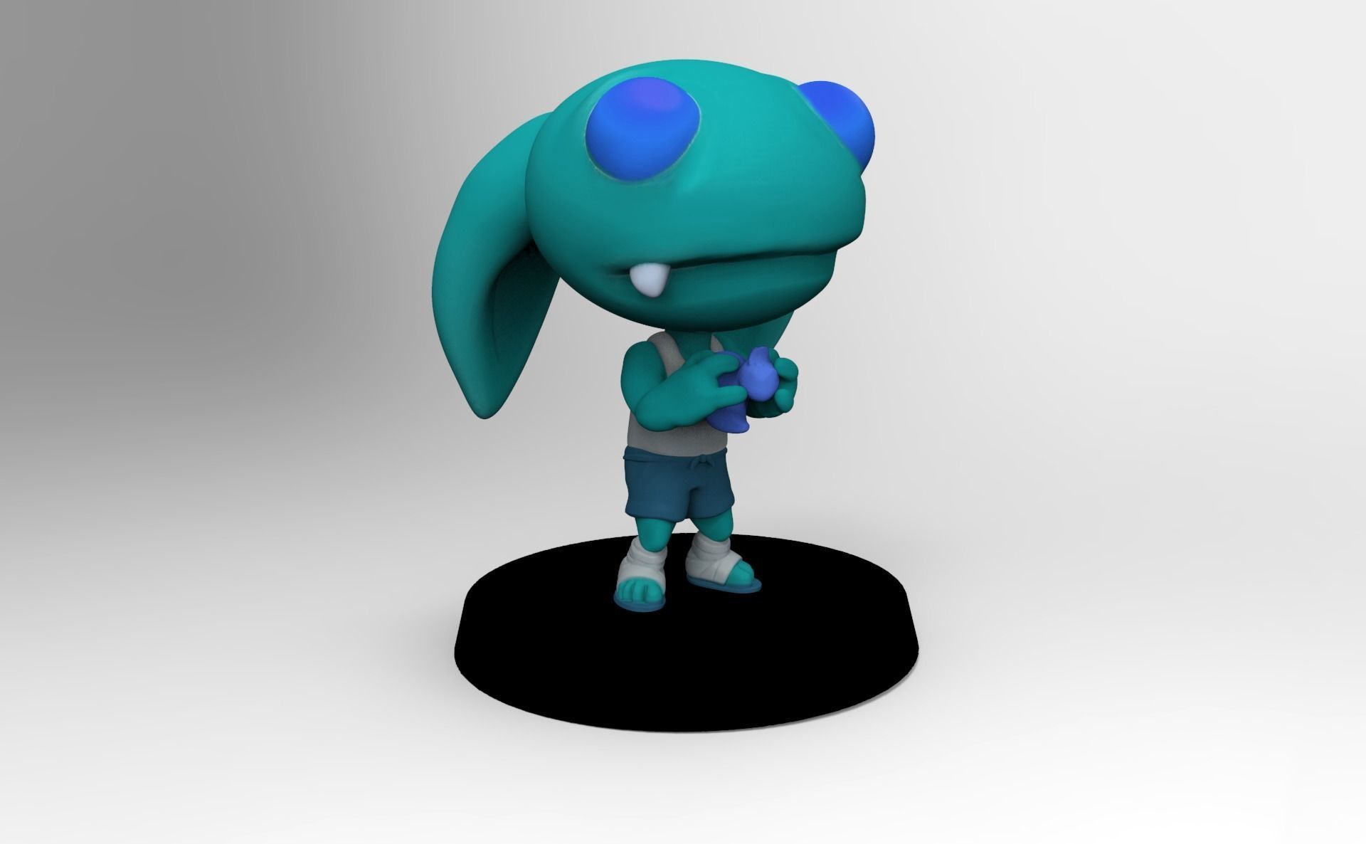 Chibi goblin horde 3D print model_1