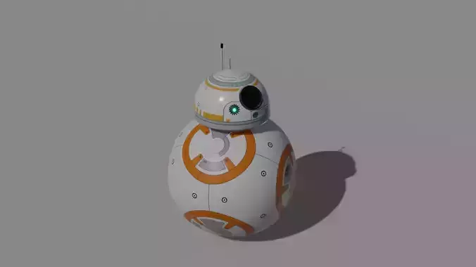 star wars bb8  3D model