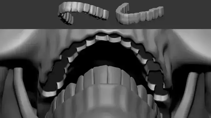 Scull 3D print model