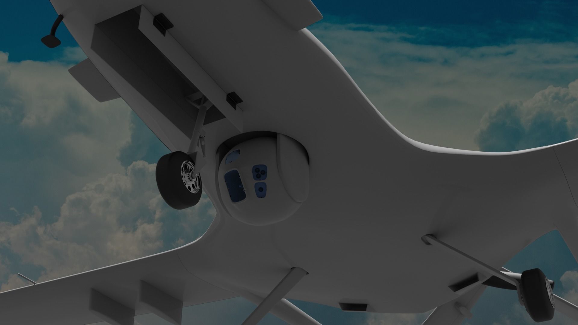 Bayraktar TB2 3D model_3