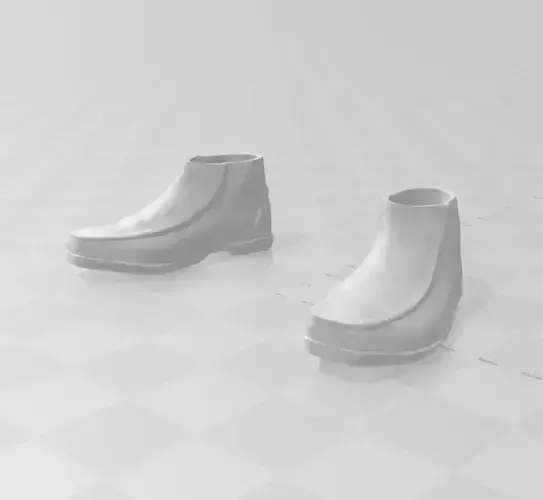 leather shoes  for 6-12 inch figures resin 