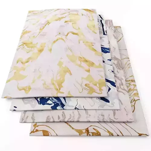 Rugs-1146 set of marble placemats