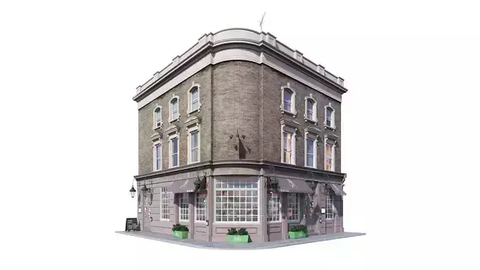 Building at old church st 35 London 3D model