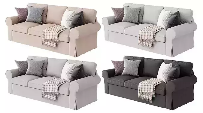 Ikea Ektorp 3 BLENDER 3D Model Cycles